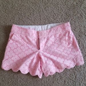 Lilly Pulitzer lace buttercup shorts size 0